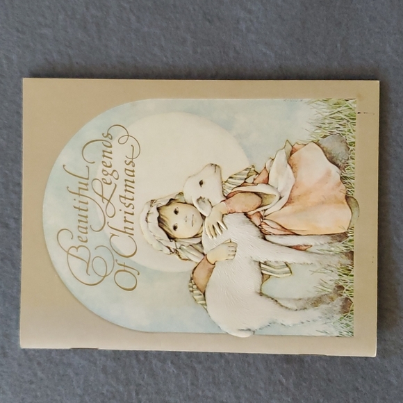 Hallmark Christmas BOOK VTG 1975 Treasures "Beautiful Legends of Christmas" - Picture 1 of 17